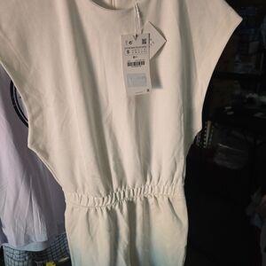 Zara White Dress